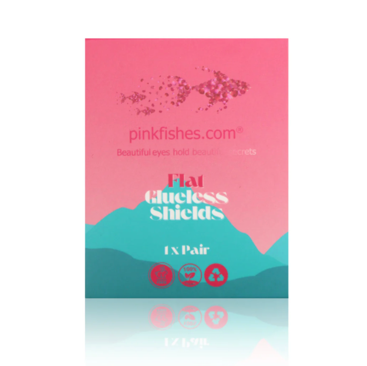 Flat glueless shields