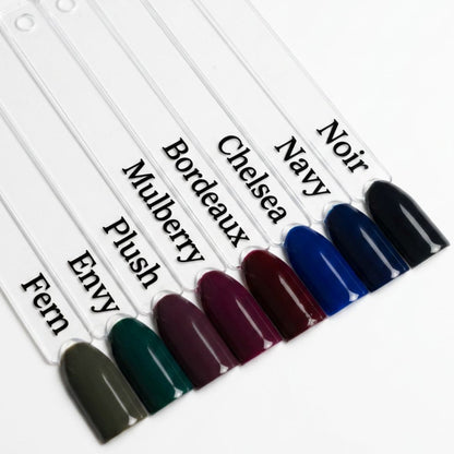 Complete gel polish colour collection