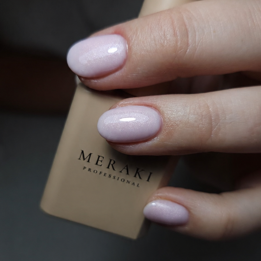 Hard gel in bottle -pearl