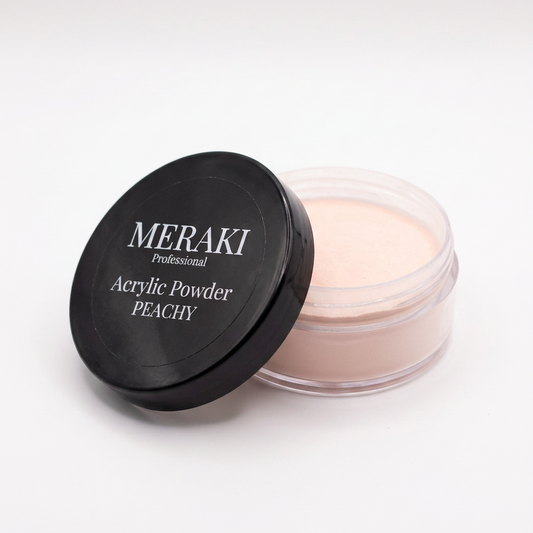 Acrylic powder peachy