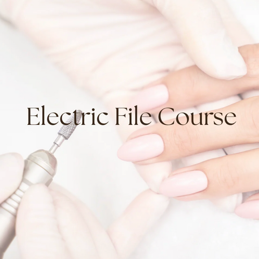 Electric file and biab workshop
