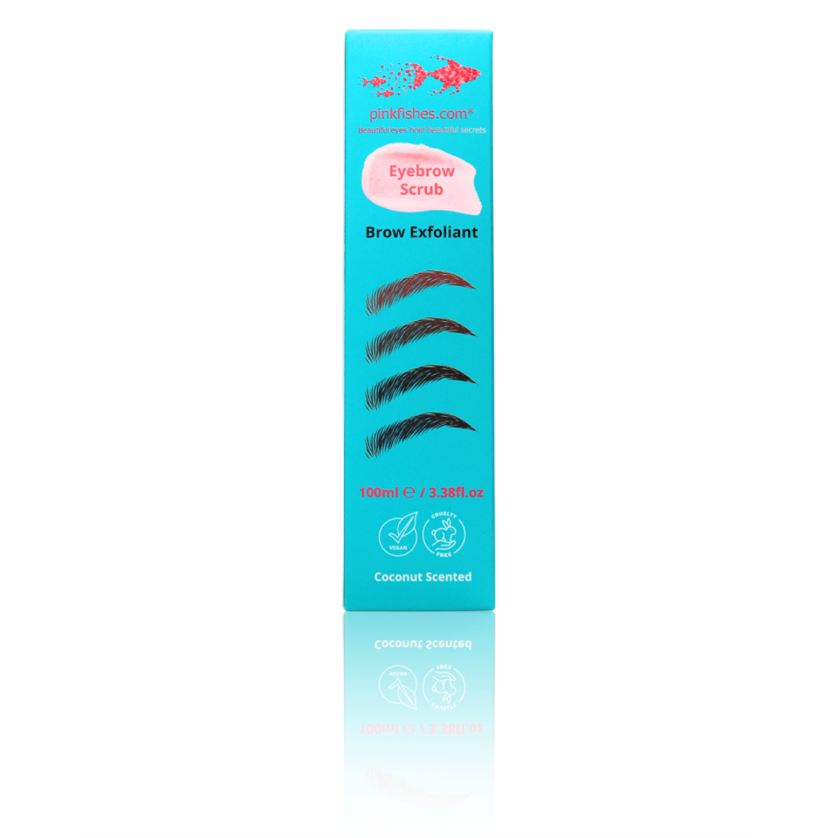 Eyebrow scrub