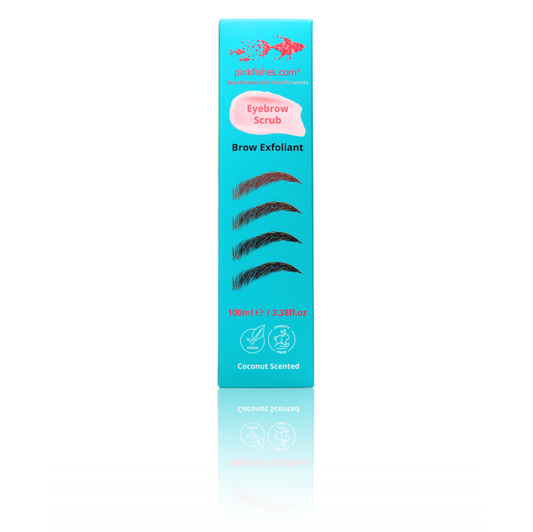 Eyebrow scrub